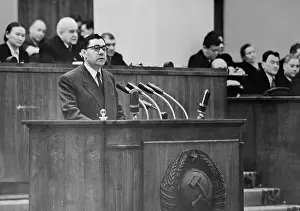 Andrei Gromyko Speaking at Supreme Soviet