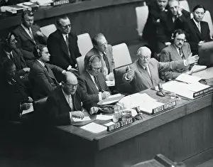 Andrei Vishinsky Addressing the United Nations