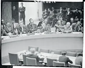 Andrei Vishinsky Speaking to United Nations Delegates