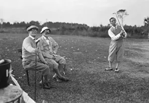 Steel Prints: Andrew Carnegie II Learning to Play Golf