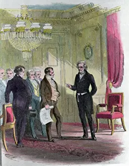 Hospitality Prints: Andrew Jackson Receives Delegates, Illus