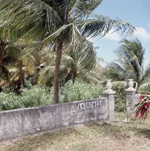 Barbados Prints: Andromeda Gardens Gate