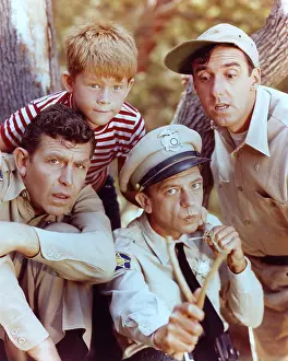 Tv Broadcasting Prints: The Andy Griffith Show