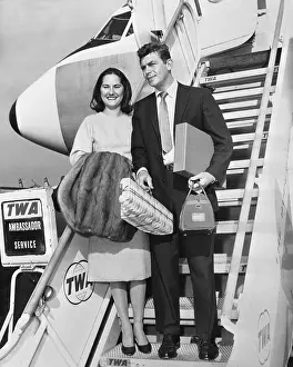 Andy Griffith and His Wife