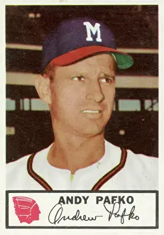 Arc0015952 Prints: Andy Pafko Baseball Card