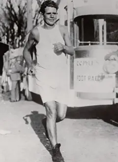 Jogging Prints: Andy Payne Running in the Bunion Derby
