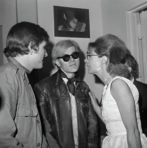 Andy Warhol And Friends at a Party