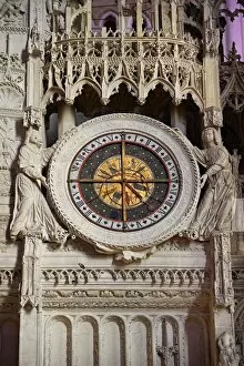 Time Measurement Collection: angel figure, cathedrale notre-dame de chartres, catholic, centre-val de loire, choir screen