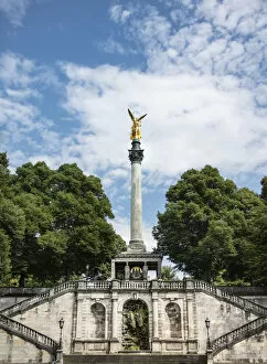 Images Dated 10th August 2014: Angel of Peace, Munich, Upper Bavaria, Bavaria, Germany