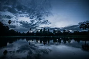 Images Dated 5th October 2015: Angkor Wat at sunrise