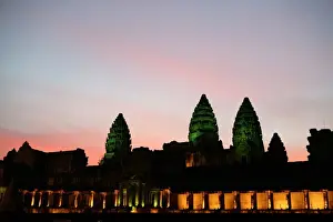 December Prints: Angkor Wat at Sunset