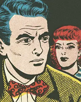Partner Prints: Angry Couple