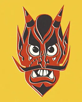 Mascot Prints: Angry Devil