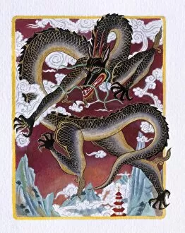Studio Image Gallery: Angry Dragon Illustration