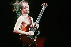 Concert Prints: Angus Young Of AC/DC