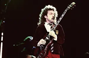 Concert Prints: Angus Young Of AC/DC