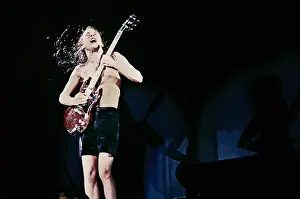 Concert Prints: Angus Young Of AC/DC