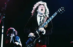 Concert Prints: Angus Young Of AC/DC