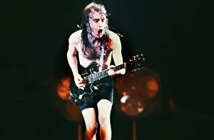 Concert Prints: Angus Young Of AC/DC