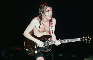 Concert Prints: Angus Young Of AC/DC