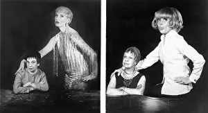 Anita Loos and Carol Channing in Gentlemen Prefer Blondes