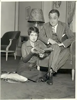 Floor Prints: Anita Loos with Husband John Emerson