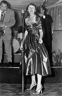 Anita O'Day Singing at Night Club