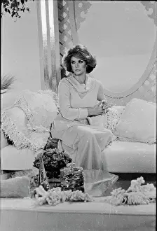 Ann-Margret Sitting on Sofa