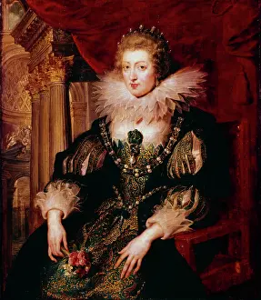Keywording Prints: Anne of Austria, Queen Consort of France, 17th century. Artist: Peter Paul Rubens
