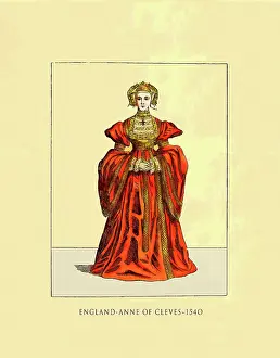 Fashon Prints: Anne of Cleves 1540