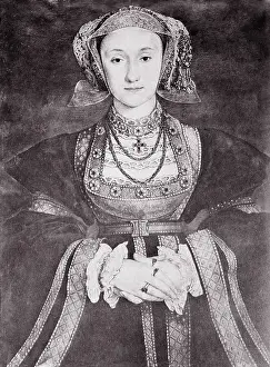 Northern Renaissance Prints: Anne of Cleves by Hans Holbein the Younger