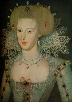 Dress Prints: Anne of Denmark (1574-1619), queen consort of King James I