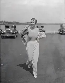 Anne Lindbergh Returning from Trip Abroad