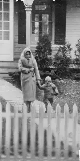 Englewood Prints: Anne Lindbergh with Her Son Jon
