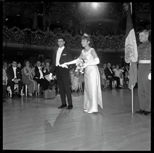 Anne Louise Howard with Bob Fuller at Debutante Ball