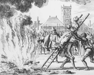 Prayer Prints: Anneken Hendriks Being Burned Alive