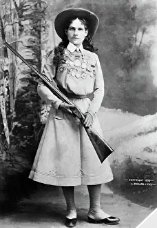 West Prints: Annie Oakley