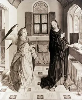 Cape Prints: The Annunciation by Albert Bouts
