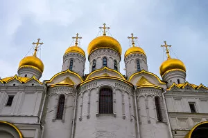 Images Dated 25th October 2015: The Annunciation Cathedral in Kremlin Palace, Moscow