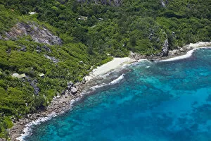 Images Dated 6th April 2012: Anse Cachee and Anse Coral, Southern Mahe, Mahe, Seychelles, Africa, Indian Ocean