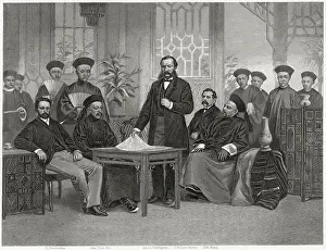 Diplomat Prints: Anson Burlingame & Chinese Embassy