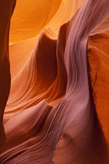Images Dated 6th July 2009: Antelope Canyon, Page, Arizona