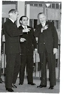 Anthony Eden Conversing With Colleagues