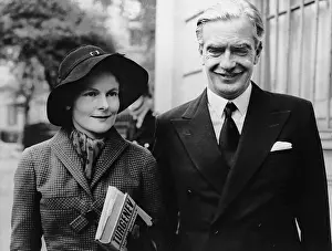 Anthony Eden with Wife