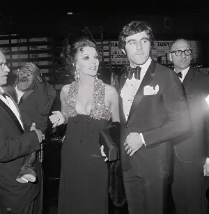 Anthony Newley With Wife Joan Collins