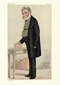 Anthony Panizzi, Principal Librarian British Museum, Vanity fair caricature
