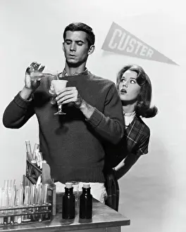 Anthony Perkins/Jane Fonda/Movie Still
