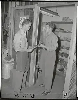 Anthony Taorimina Working in Factory