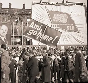 Anti-American Communist Rally