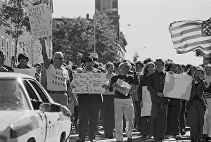 Busing Prints: Anti-Busing Demonstrators Marching